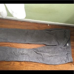 JCrew Grey Corduroy pants